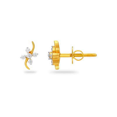 Eternal Bloom Diamond Stud Earring