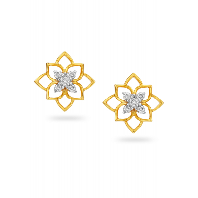 Lily Grace Diamond Stud Earring
