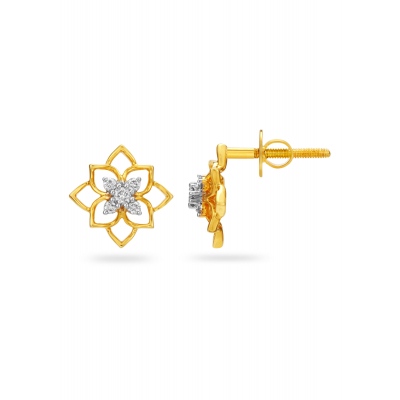 Lily Grace Diamond Stud Earring
