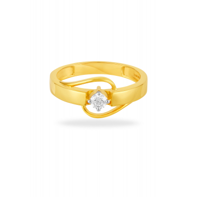 Heritage Arch Diamond Solitaire Finger Ring