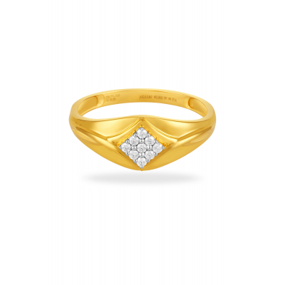Modern Elegance Diamond Finger Ring