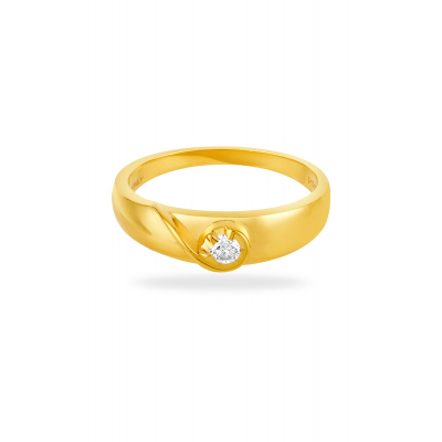 Swirl of Style Diamond Finger Ring