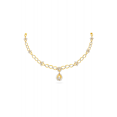 Petals of Grace Diamond Necklace