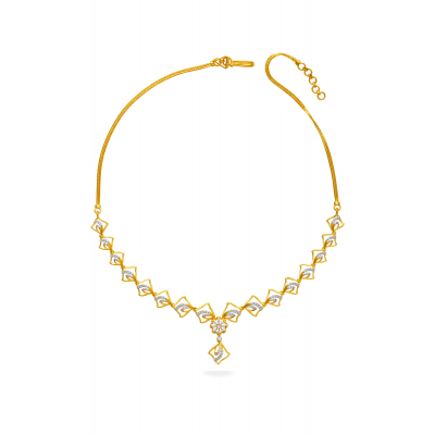 Dreams of the Blossom Diamond Necklace