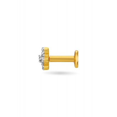 Everlasting Bloom Diamond Nose Pin