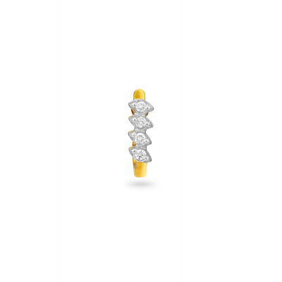 Magic Touch Diamond Nose Pin
