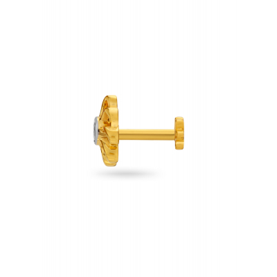 Serene Solitaire Diamond Nose Pin