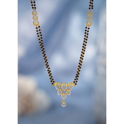 Blooming Buds Diamond Mangalsutra