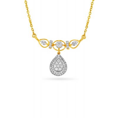 Embellished Toran Diamond Mangalsutra