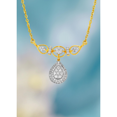 Embellished Toran Diamond Mangalsutra