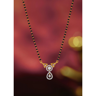 Architectural Elegance Diamond Mangalsutra