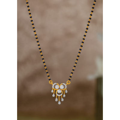 Toran Tradition Diamond Mangalsutra