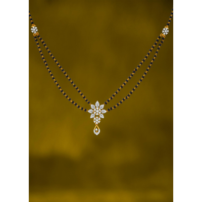 Flowing River Diamond Mangalsutra