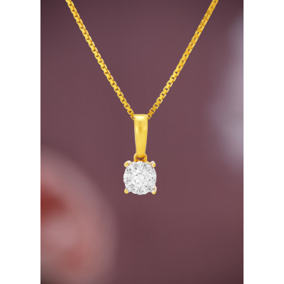 Radiant Cluster Diamond Pendant