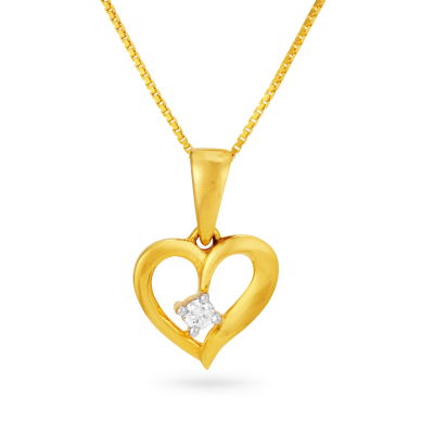 Heartfelt Sentiment Diamond Pendant