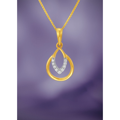 Ethereal Elegance Diamond Pendant