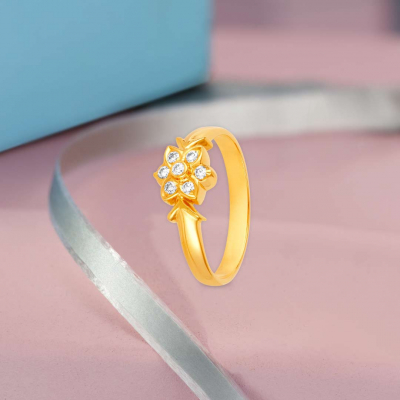 Botanic Flow Diamond Finger Ring