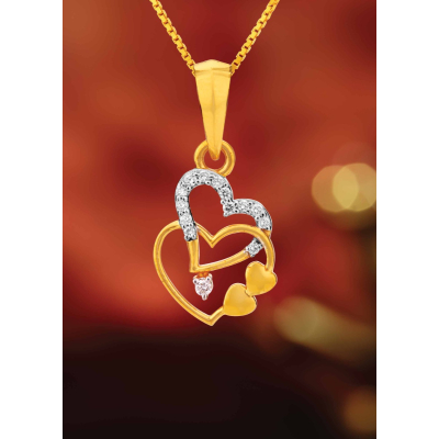 Natural Affection Diamond Traditional Pendant