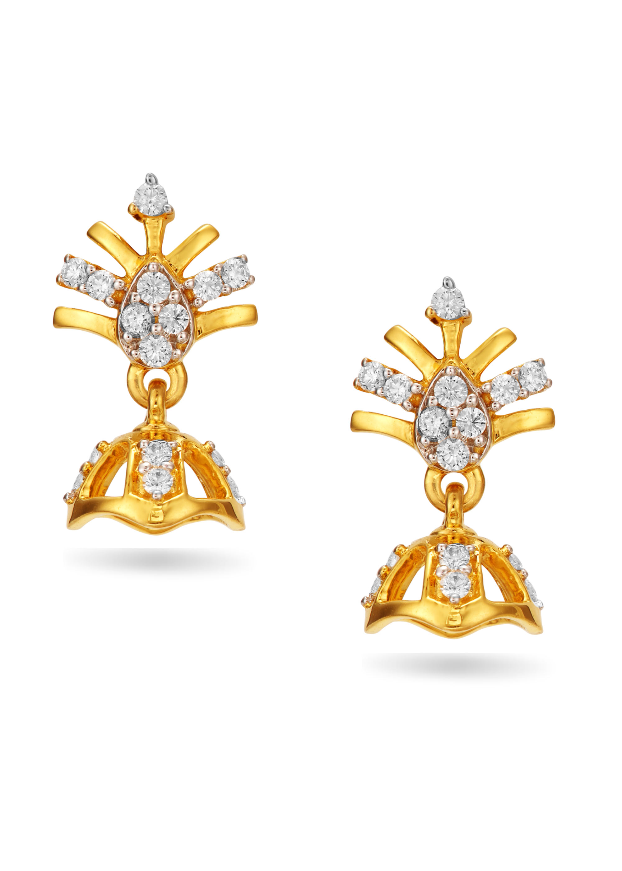 Classic Diamond Jhumka Earring