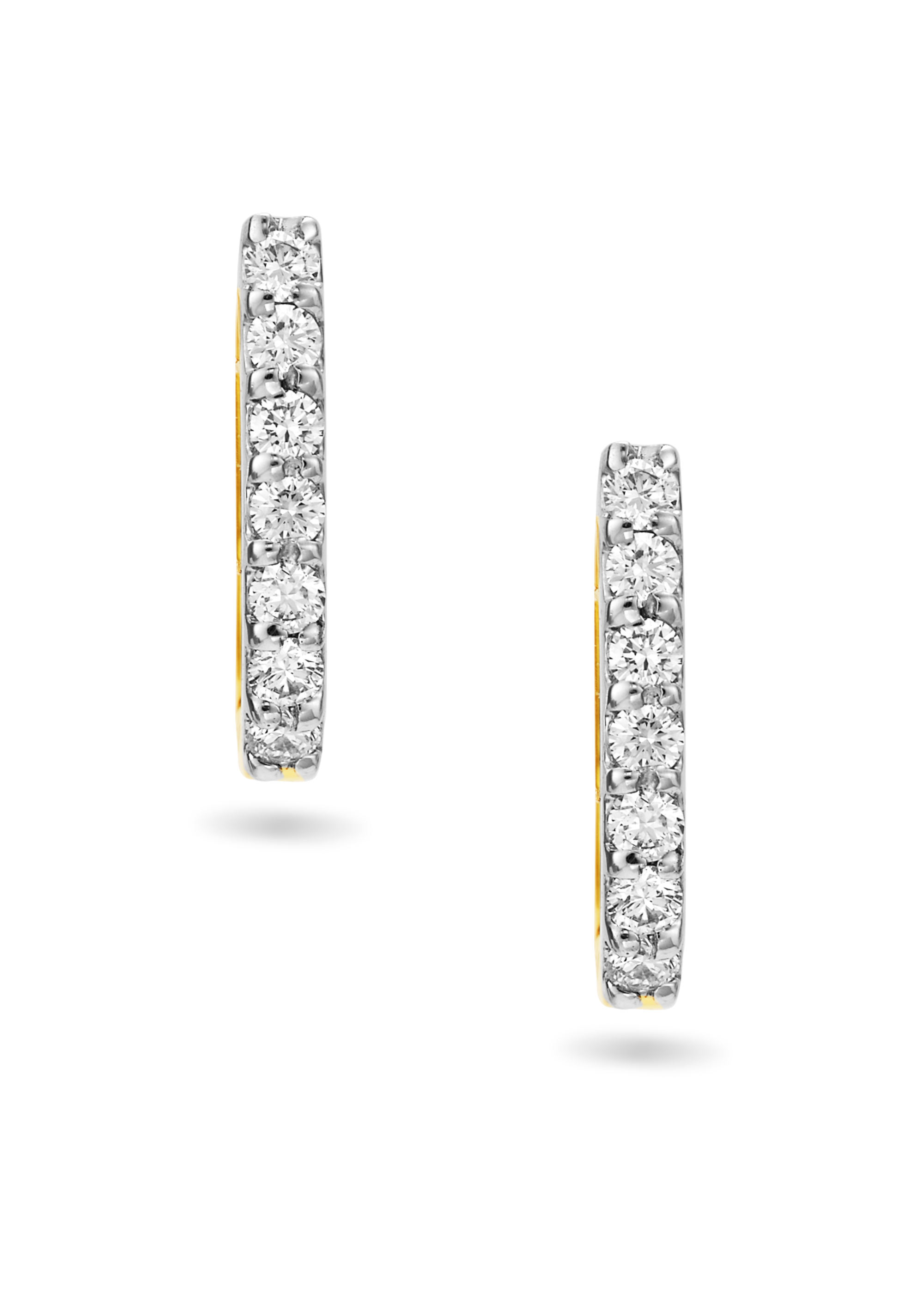 Classy Hoops Diamond Hanging Earring