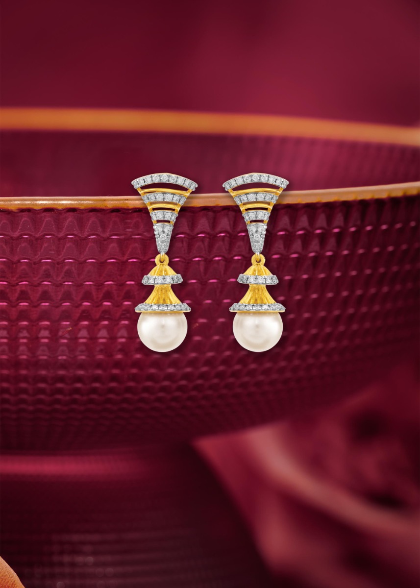 Blossom with Love Diamond Jhumka Earring