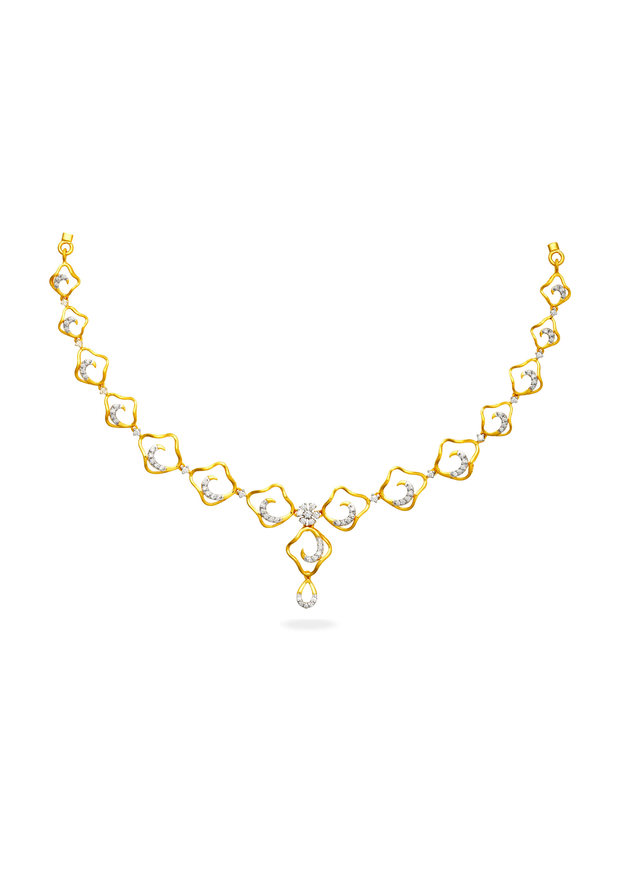 Flow of Stars Diamond Necklace