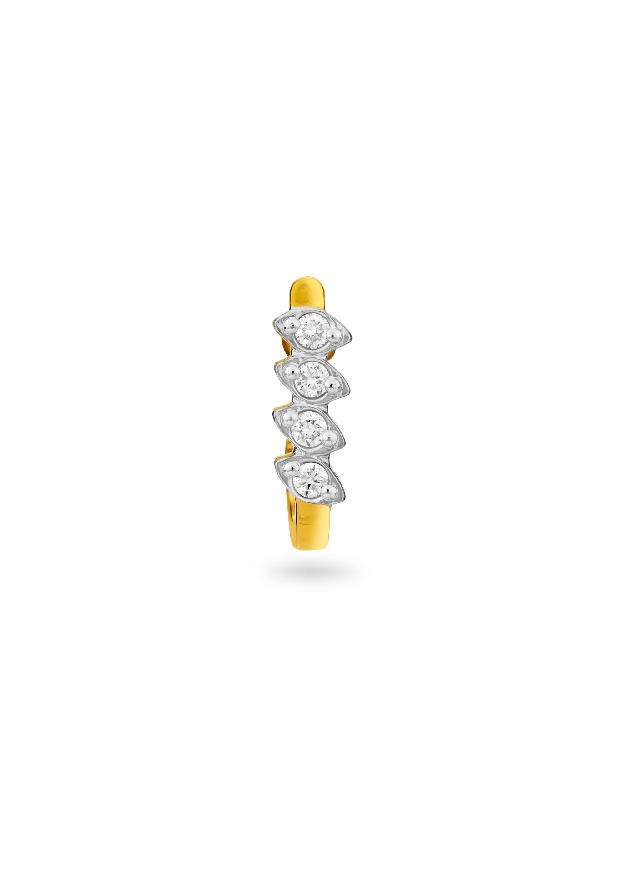 Magic Touch Diamond Nose Pin