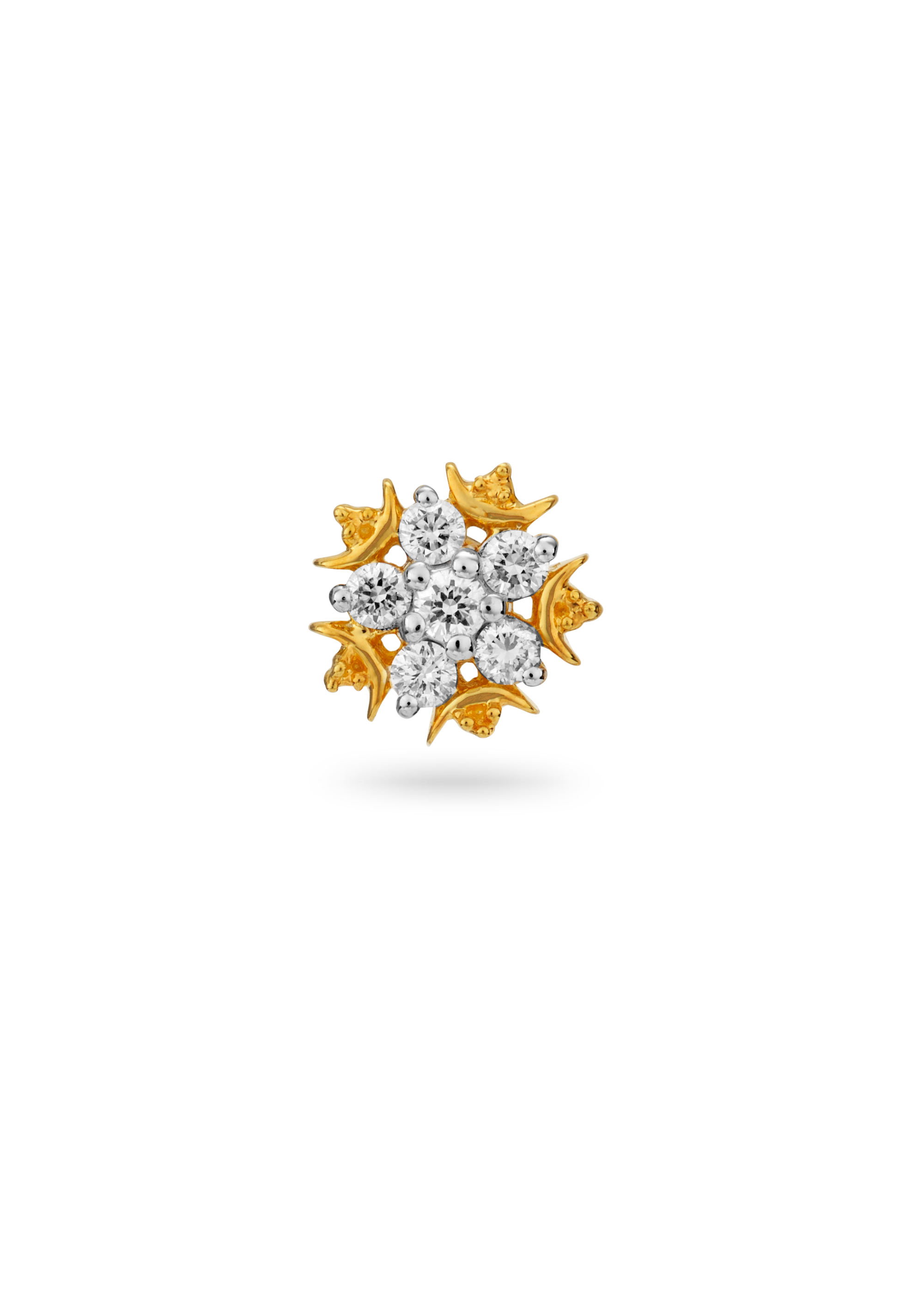 Timeless Blossom Diamond Nose Pin
