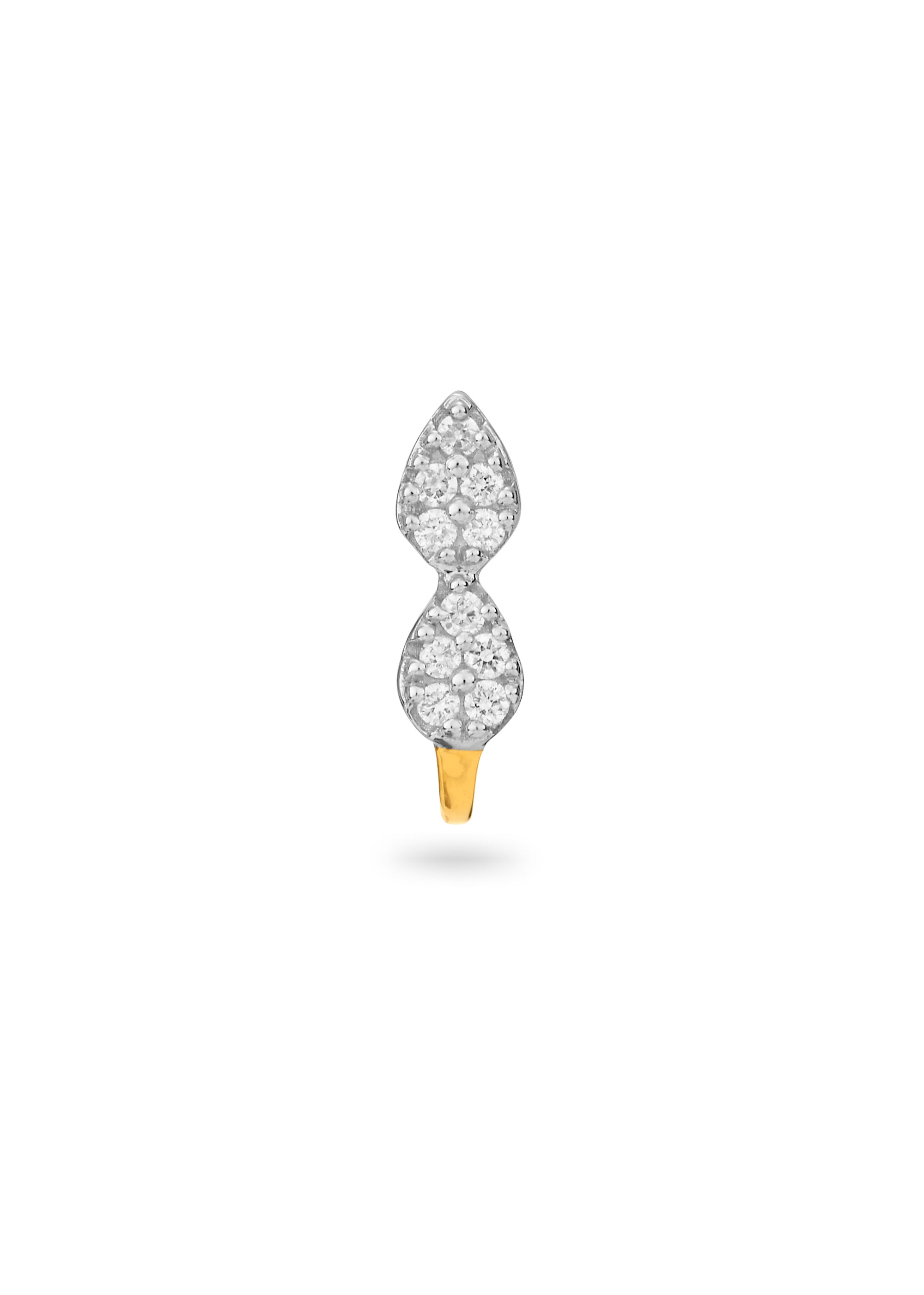 Essence of Nature Diamond Nose Pin