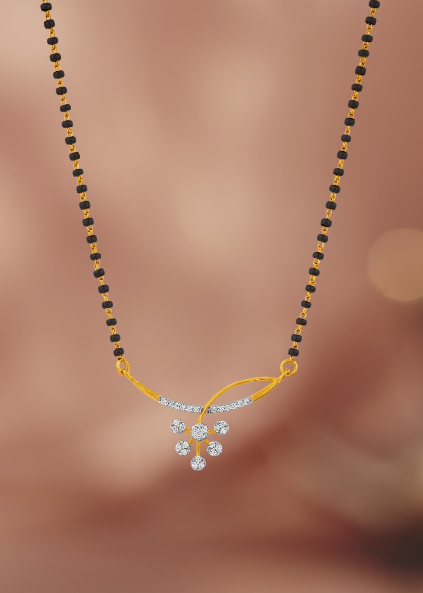 Timeless Lily Diamond Mangalsutra