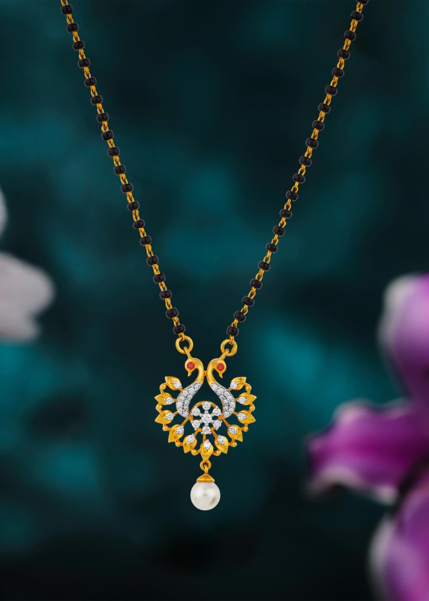 Peacock's Promise Diamond Mangalsutra