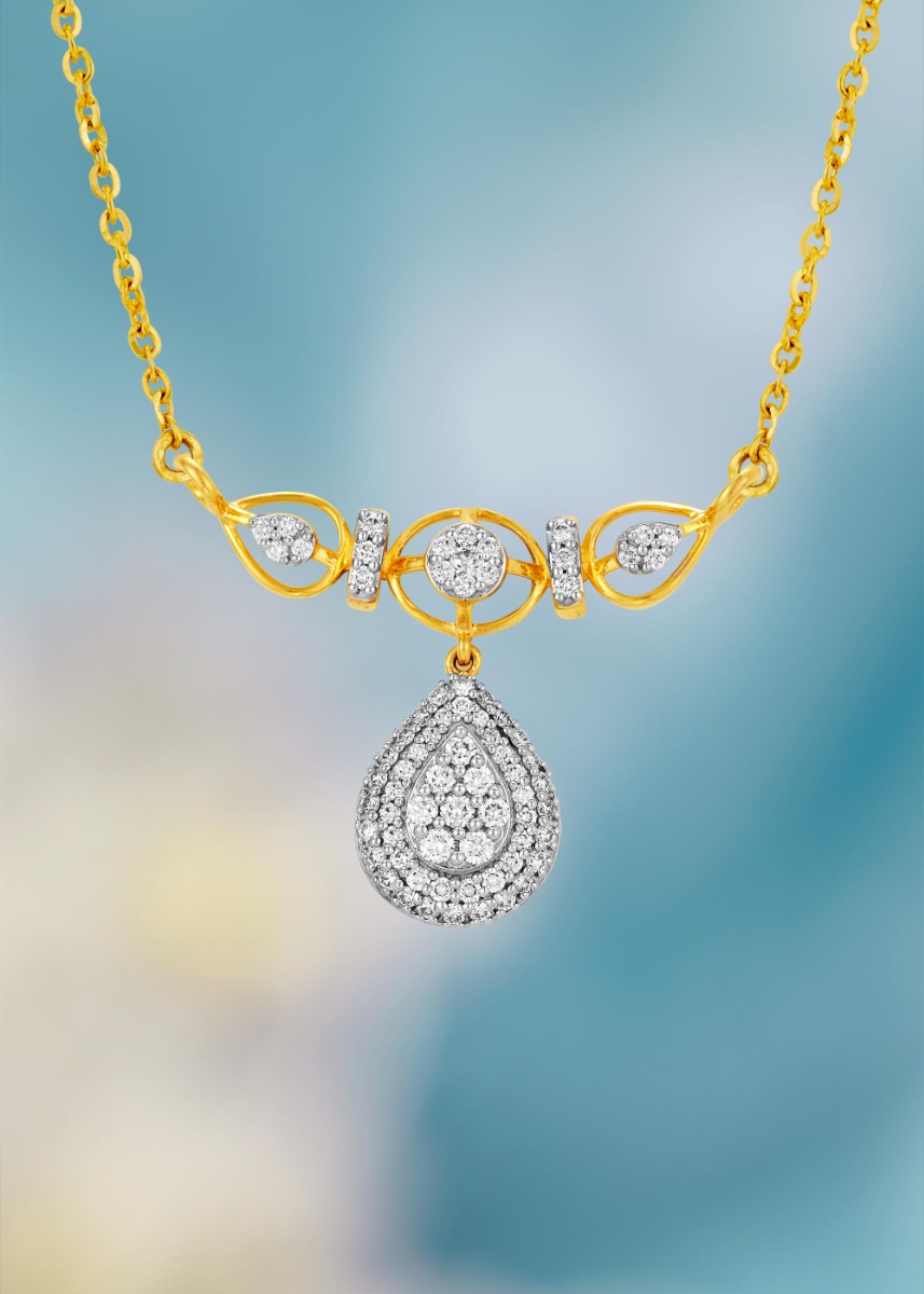 Embellished Toran Diamond Mangalsutra