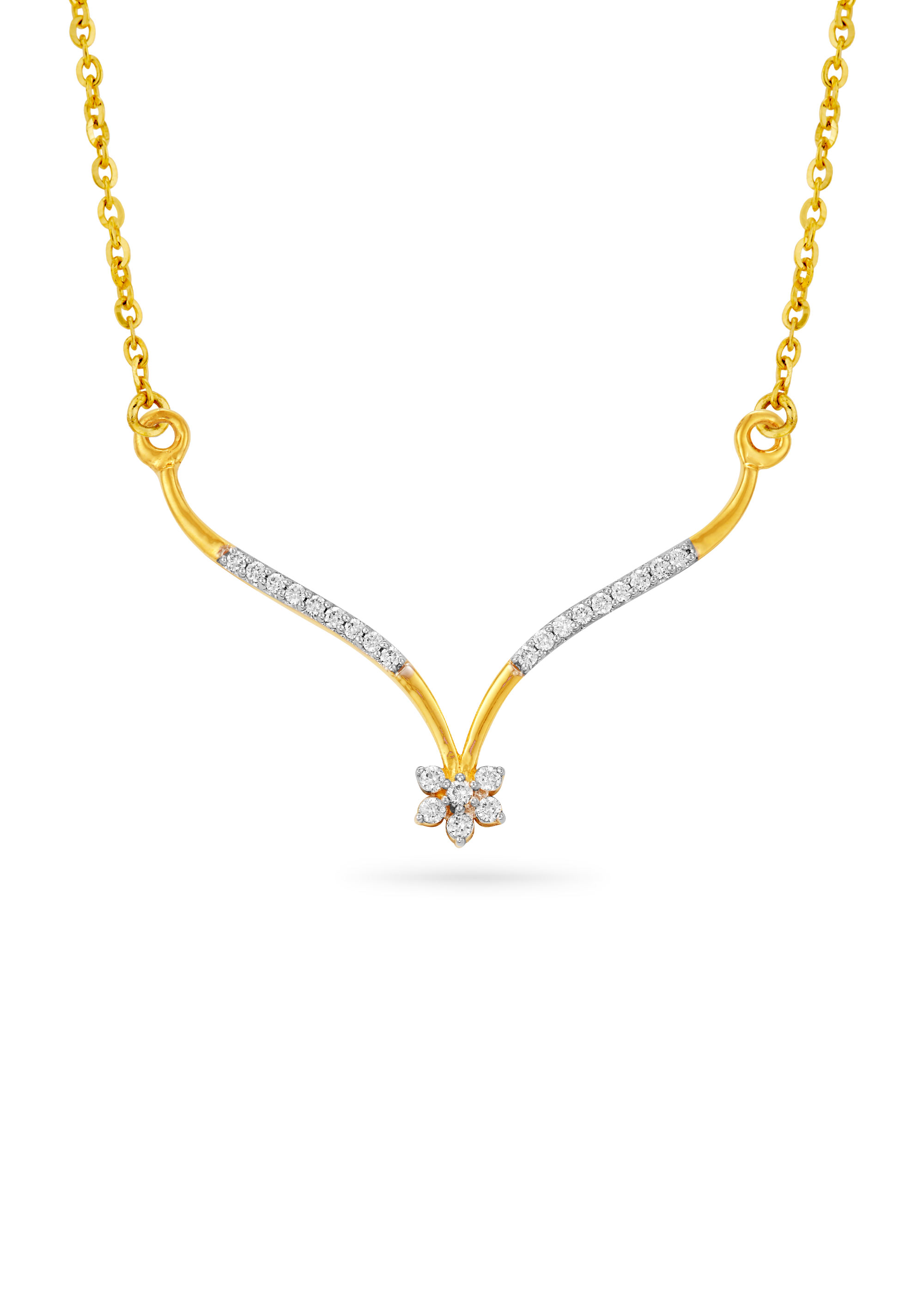 Architectural Grace Diamond Mangalsutra