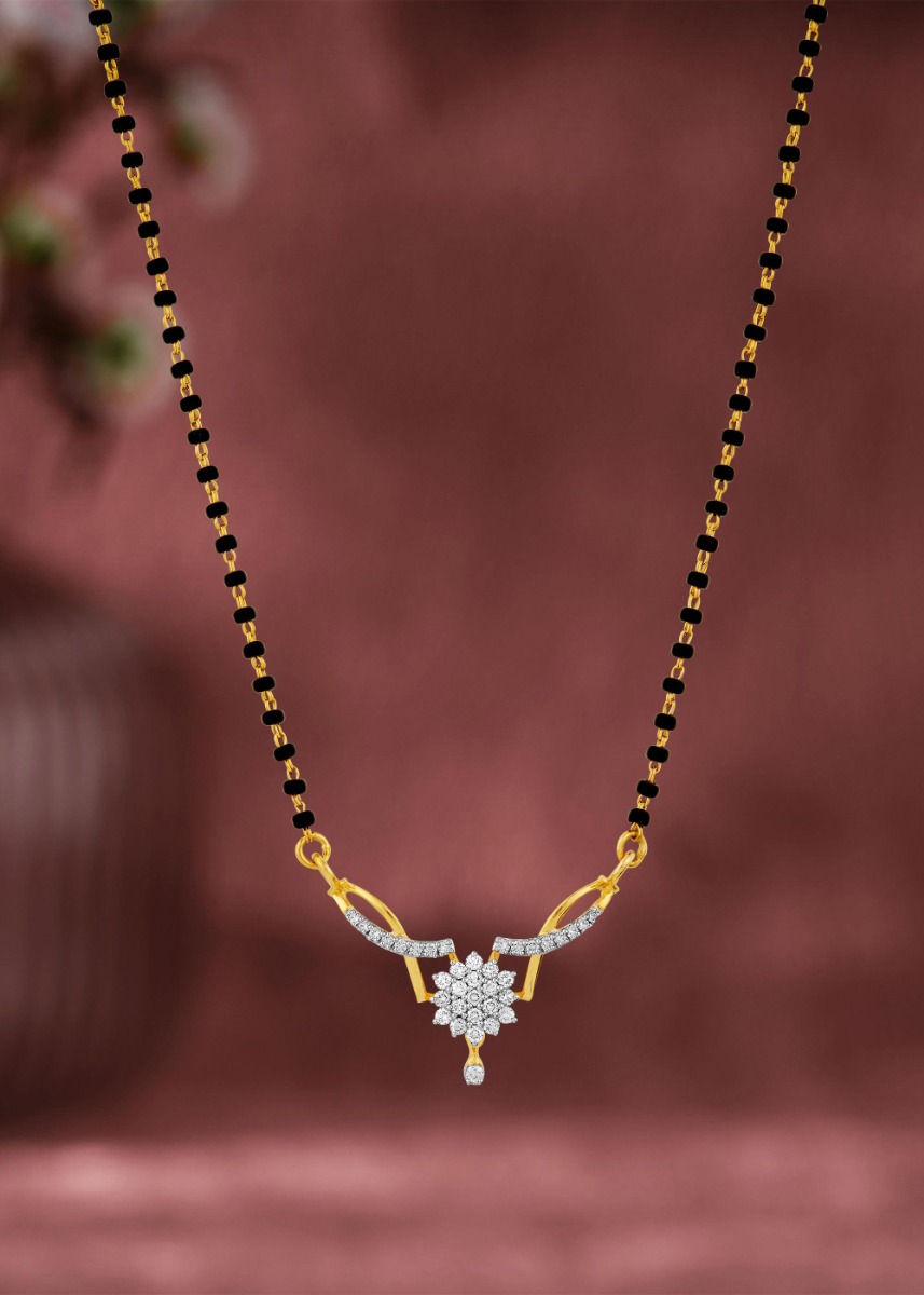Lily Elegance Diamond Mangalsutra