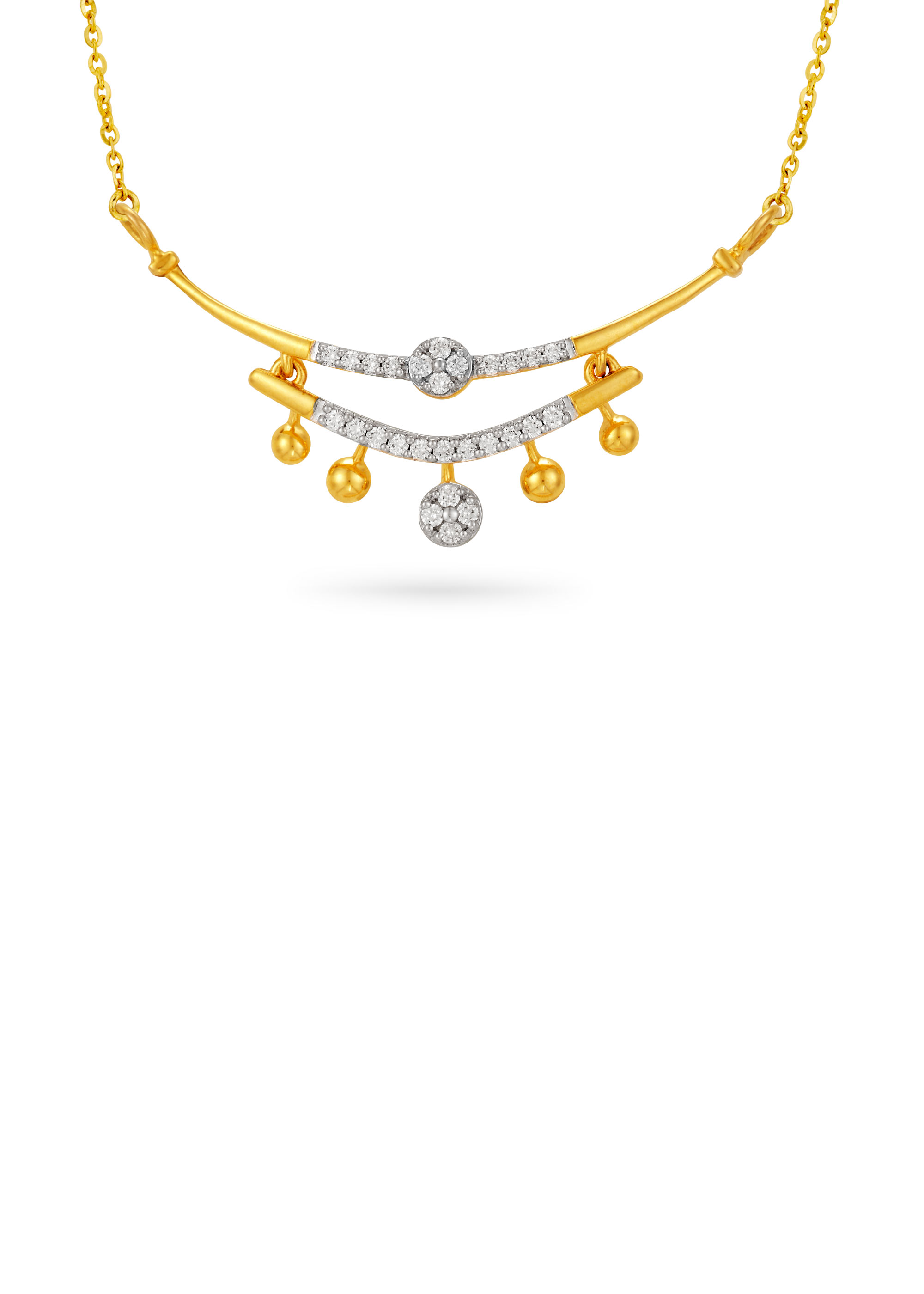 Traditional Heritage Diamond Mangalsutra