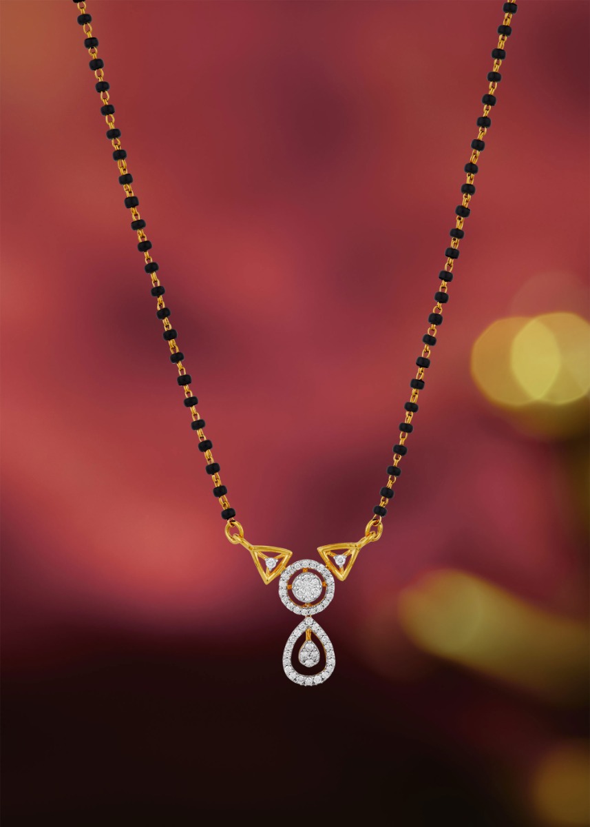 Architectural Elegance Diamond Mangalsutra