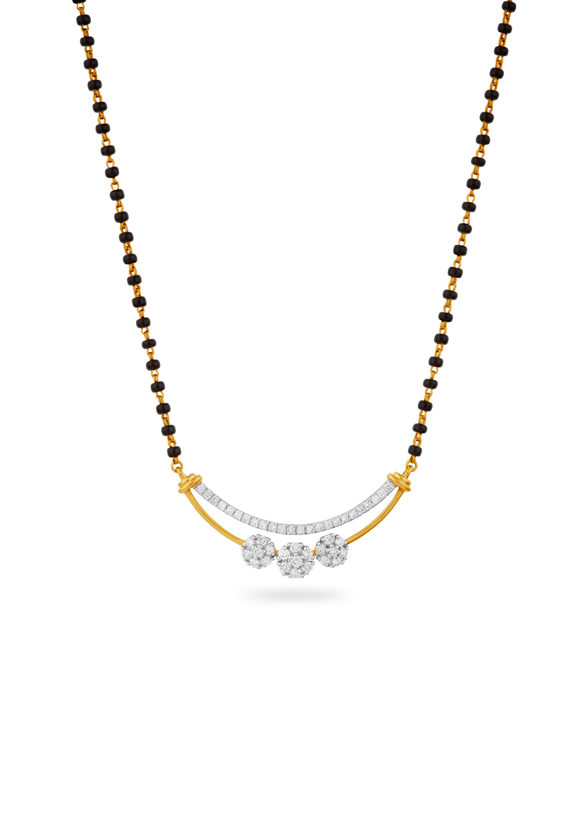 Modern Unity Diamond Mangalsutra