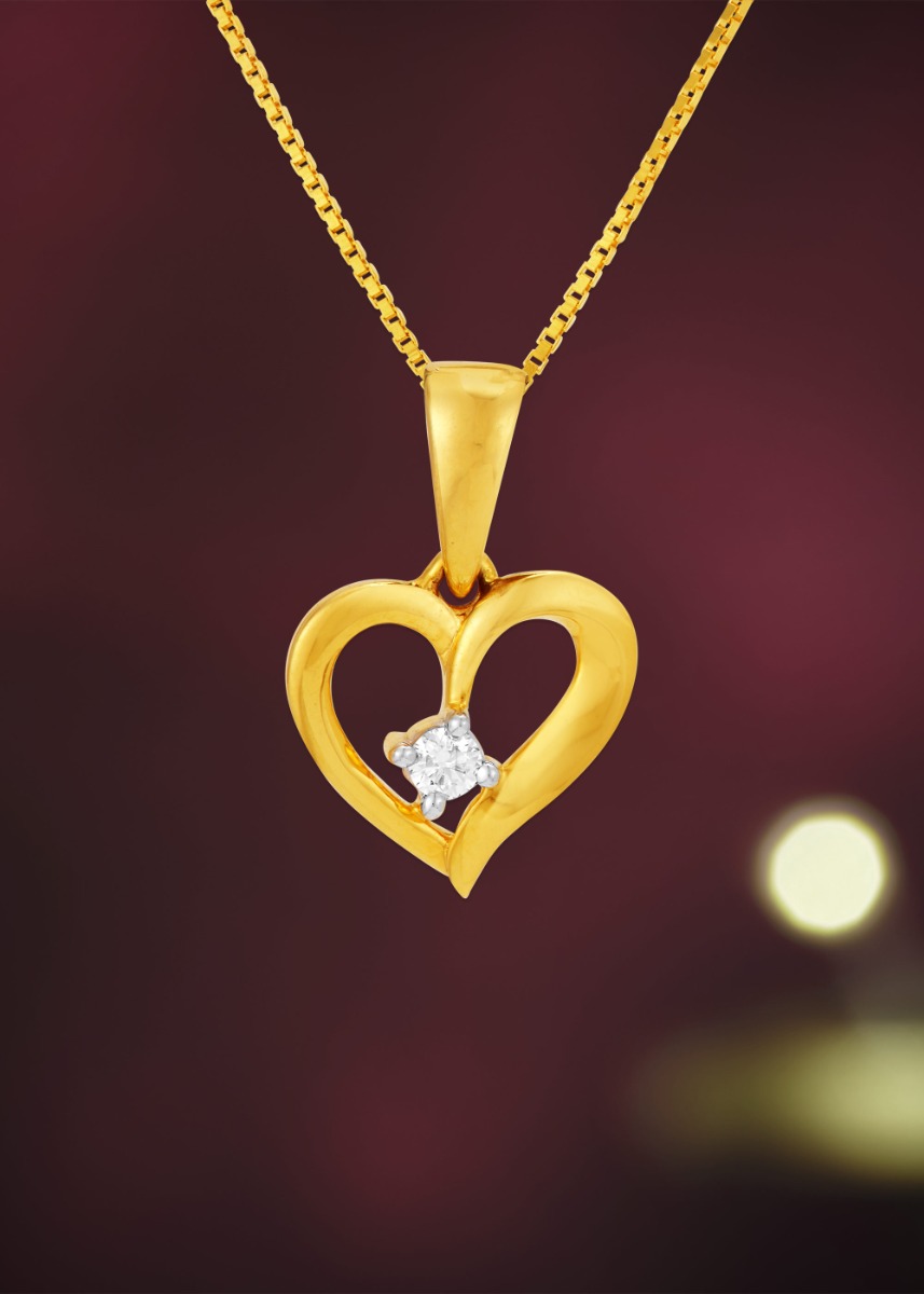 Heartfelt Sentiment Diamond Pendant