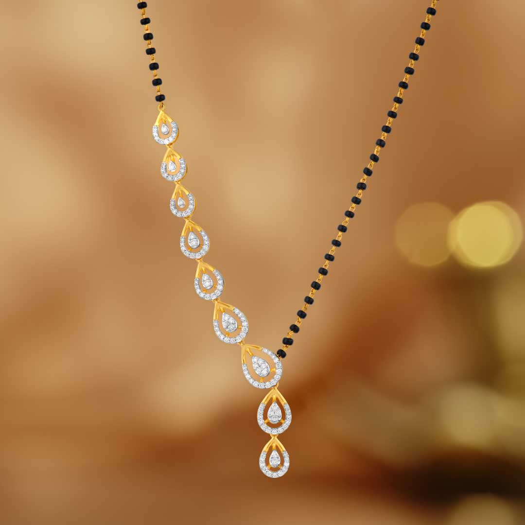 Droplets of Grace Diamond Mangalsutra