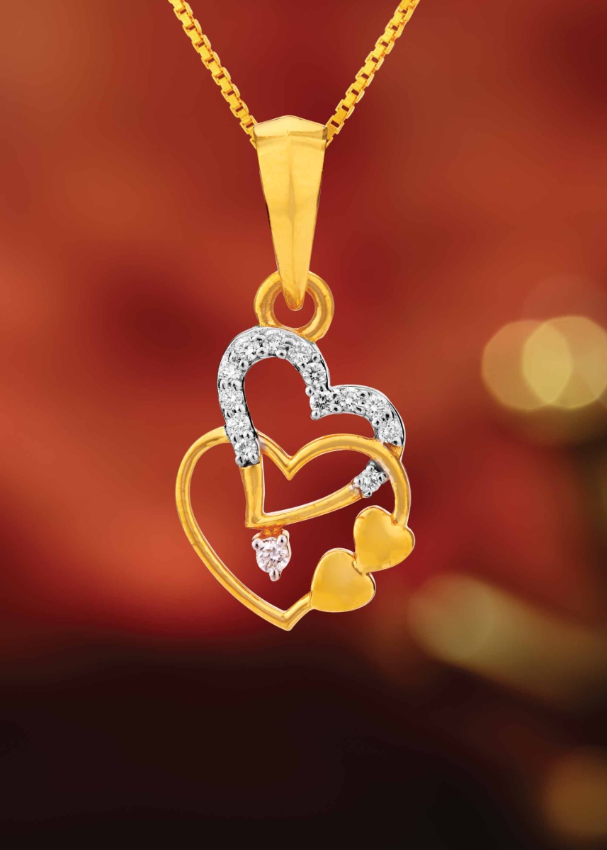 Natural Affection Diamond Traditional Pendant