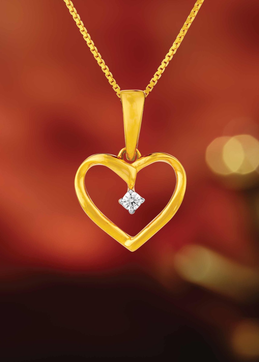 Heartfelt Connection Diamond Traditional Pendant