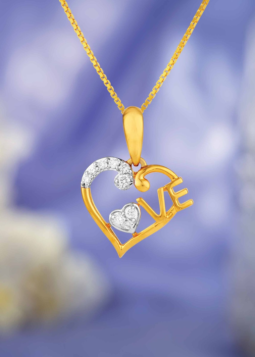 Hearts in Harmony Diamond Traditional Pendant