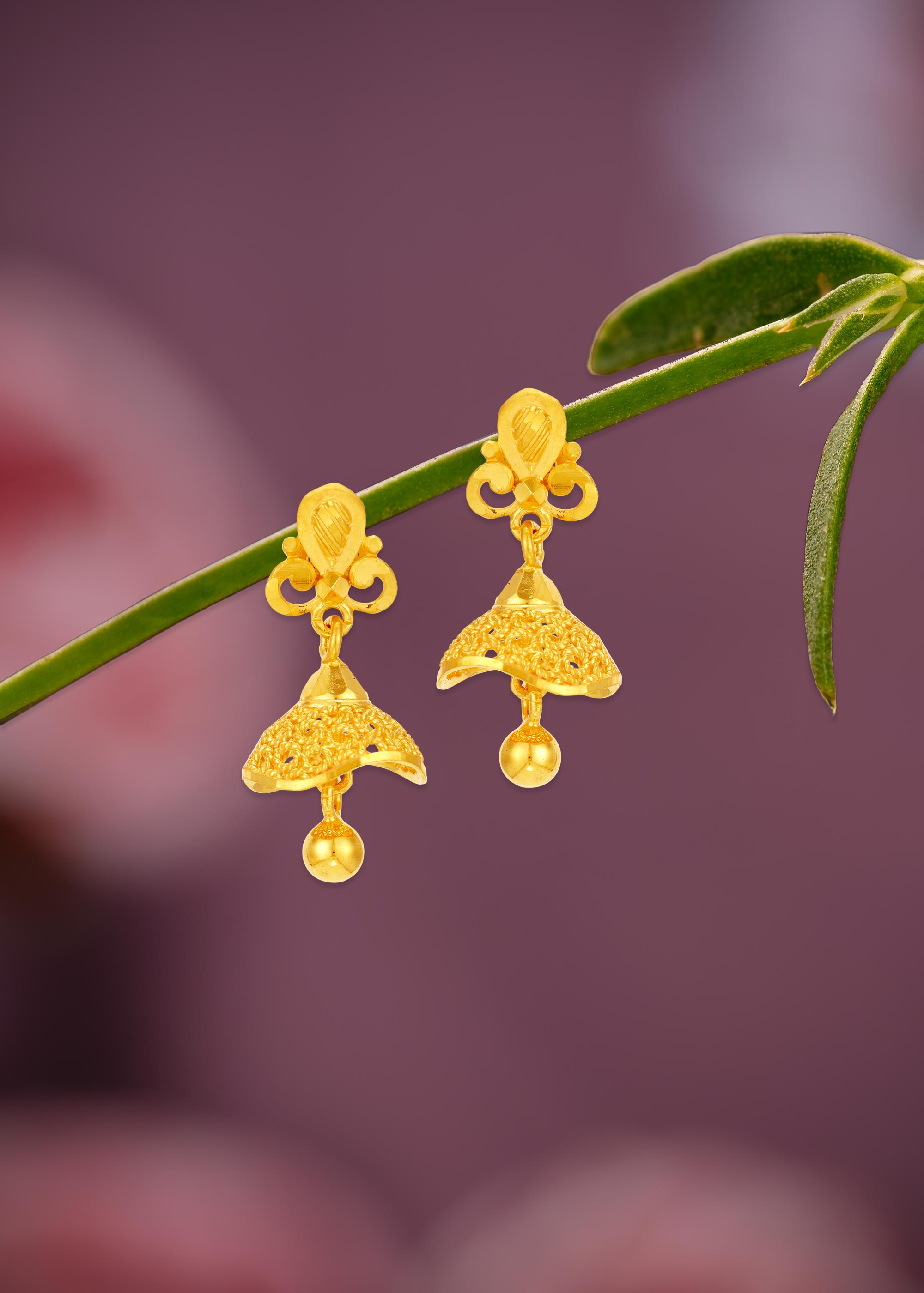 Tower-Shaped Fancy Hanging Earring
