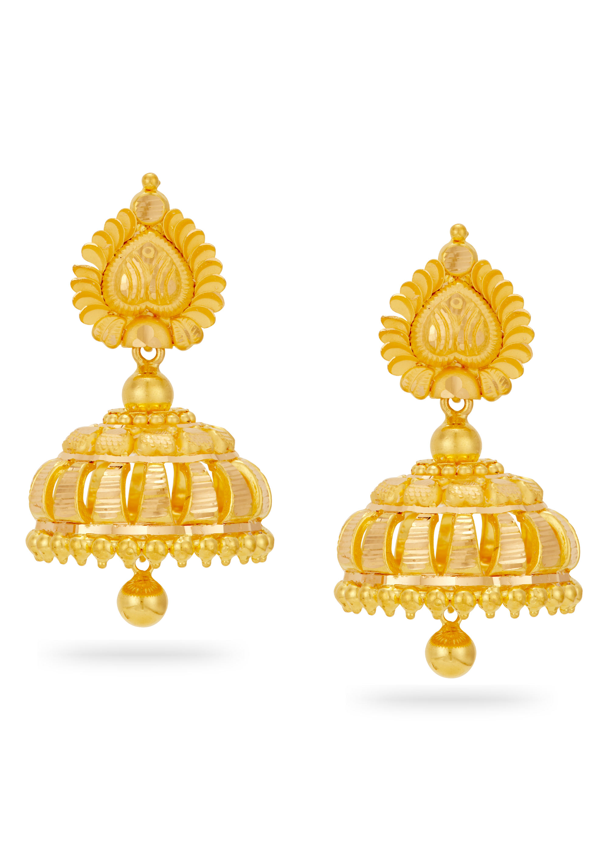 Pillar Inspired Timeless Jhumkas