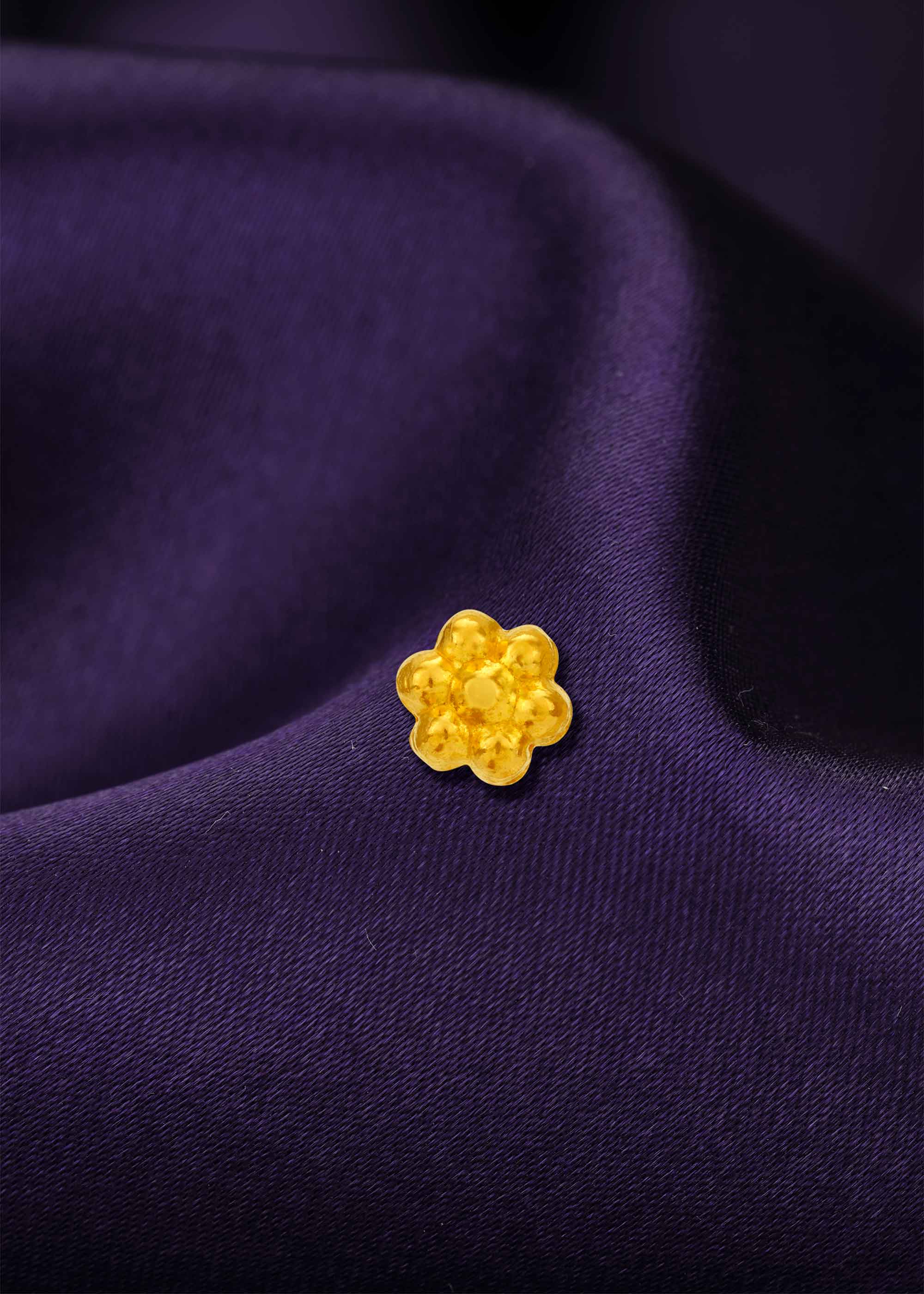 Blossom Charm Flower-Inspired Nose Pin