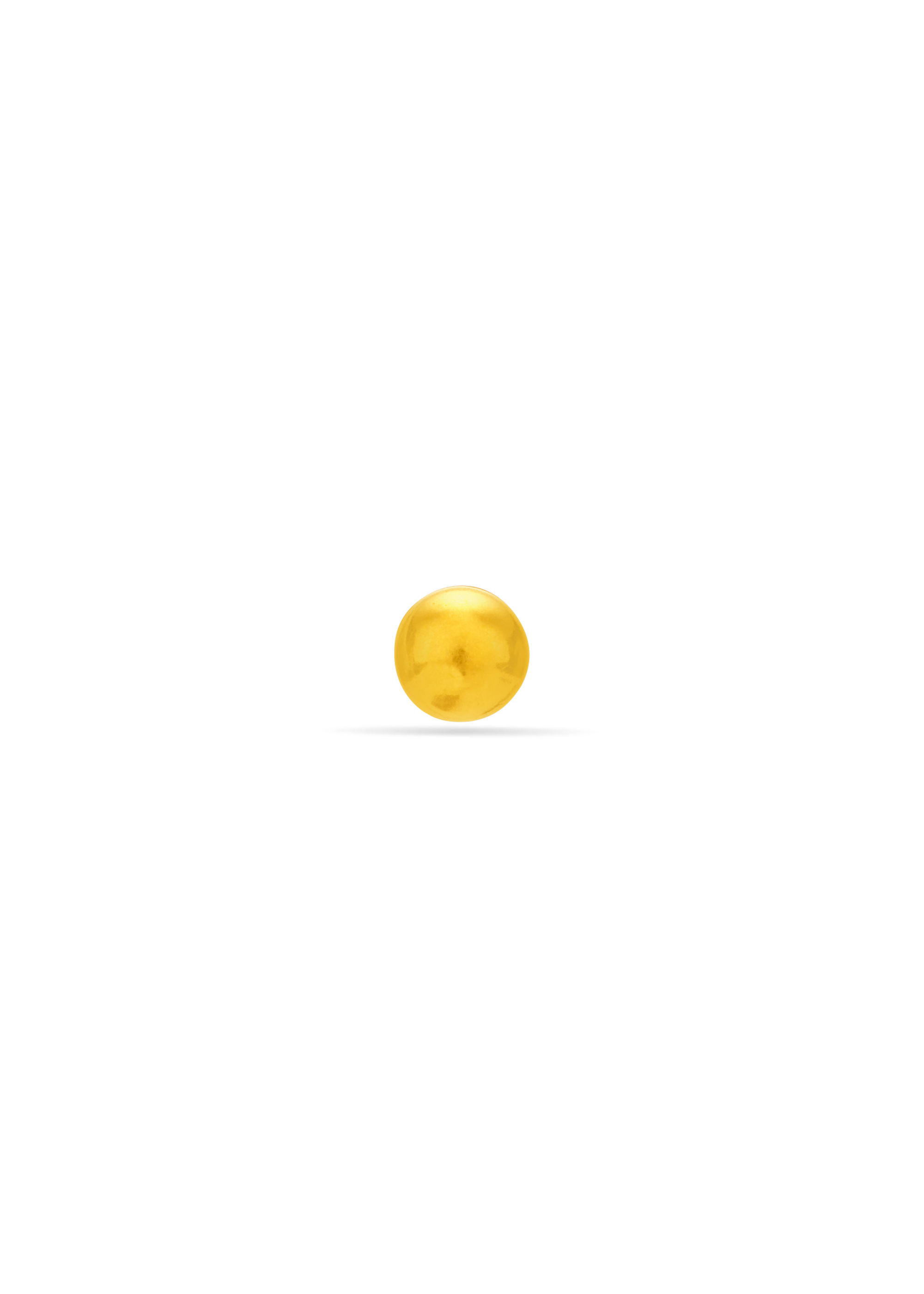 Timeless Simplicity Ball Design Nose Pin