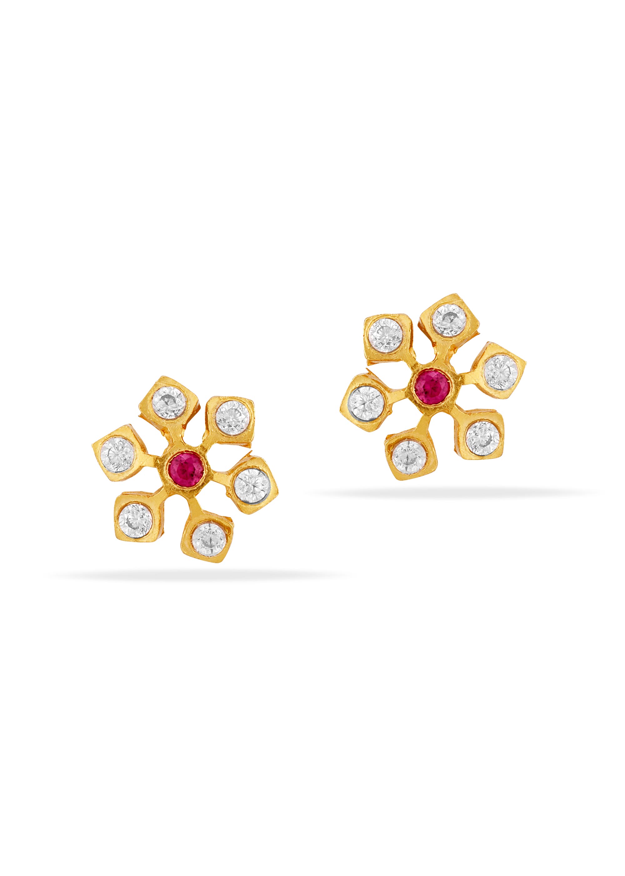 Twinkle Touch Baby Red White Stud