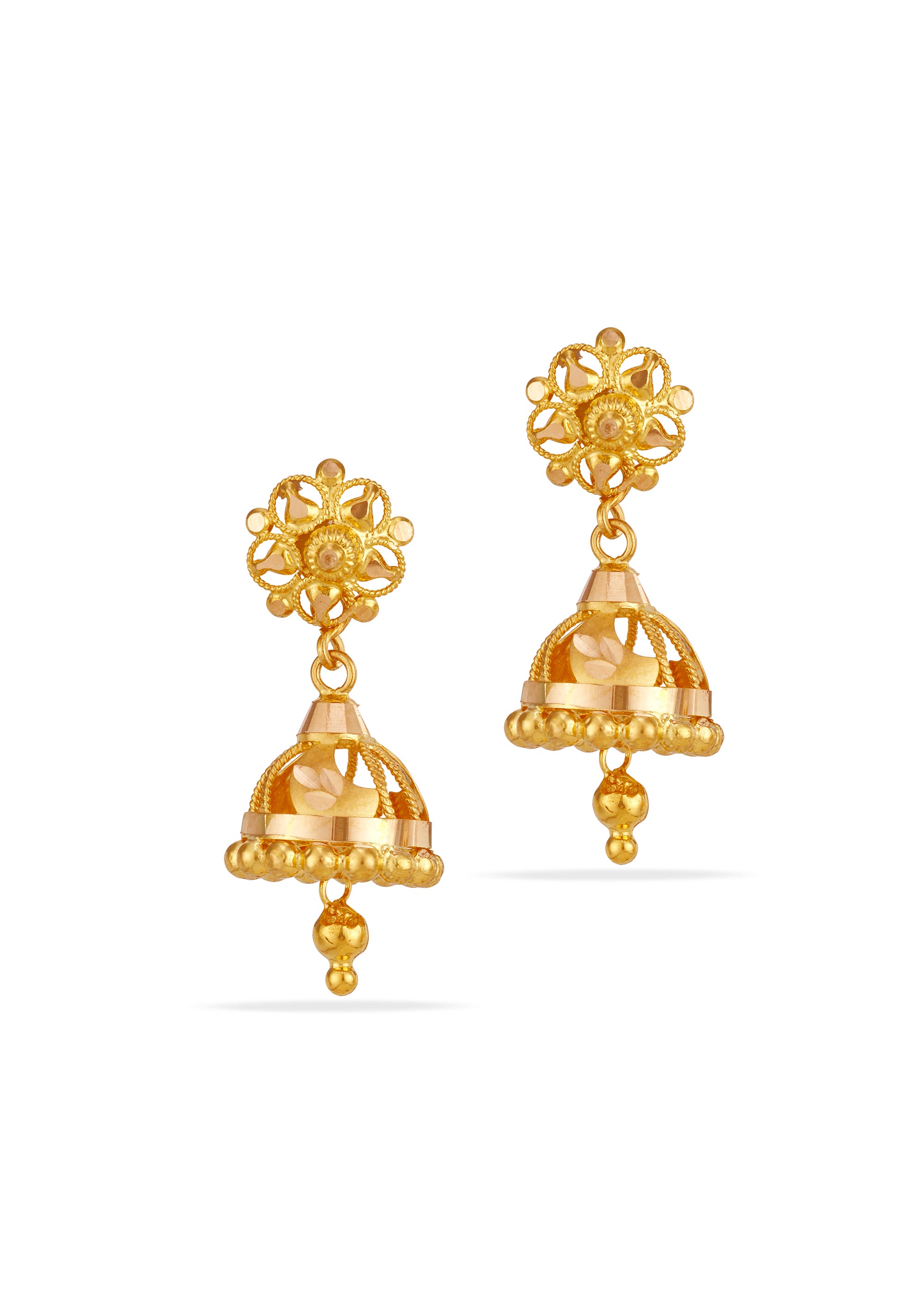 Timeless Villupuram Baby Jhumki Earrings