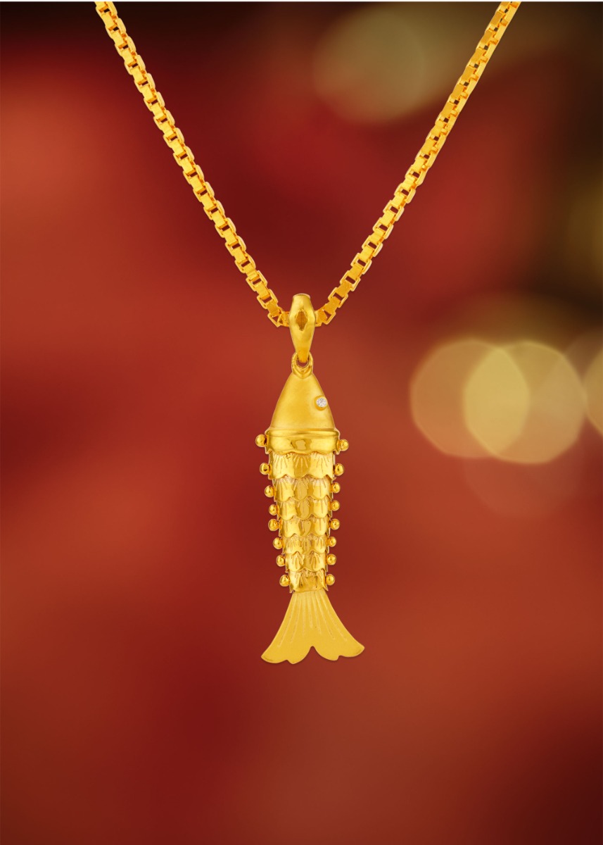 Serene Fish Pendant