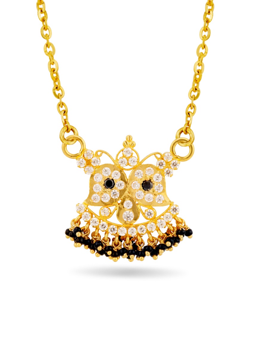 Heritage Mango Design Blackbead Pendant